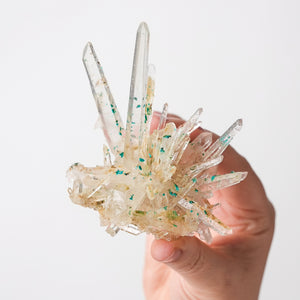 Quartz with Veszelyte