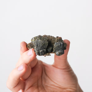 Ruby Jack Sphalerite, Druzy Quartz and Chalcopyrite