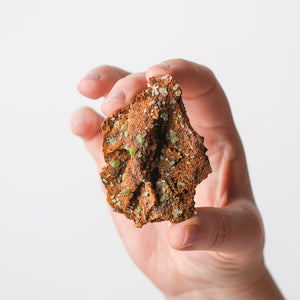 Cuproadamite on Limonite