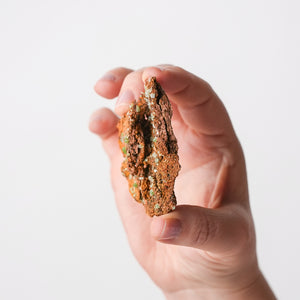 Cuproadamite on Limonite