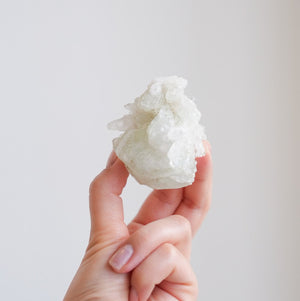 A Fine Datolite on Quartz Specimen