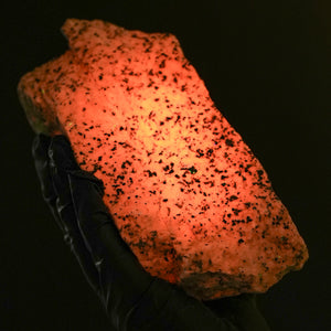 Franklinite, Willemite with Calcite