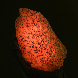 Franklinite, Willemite with Calcite