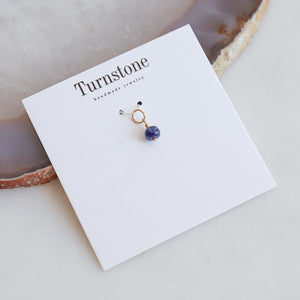 Sapphire Bead Charm