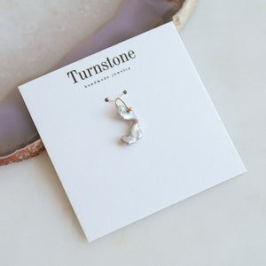 Unique Stick Pearl Charm