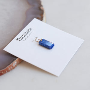 Rectangular Lapis Luzuli Charm