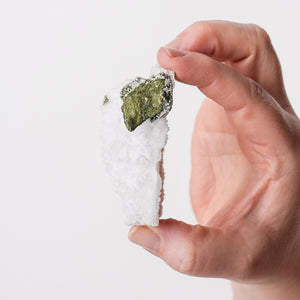 Delicate Calcite Crisp with Pyrite