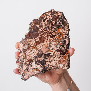 Native Copper Plate on Matrix