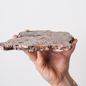 Native Copper Plate on Matrix