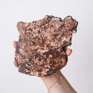 Native Copper Plate on Matrix