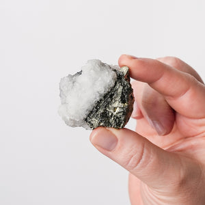 Calcite, Pyrite, and Sphalerite