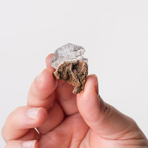 Mini Herkimer Quartz Twin