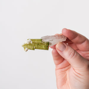 Vibrant Tourmaline on Quartz