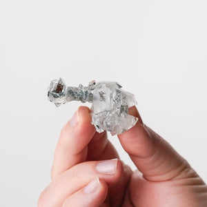 Mini Apophyllite on Chalcedony