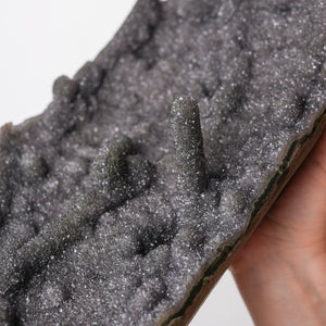 Druzy Black Stalactite Quartz