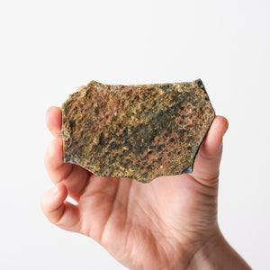 Druzy Amethyst after Calcite on Amethyst