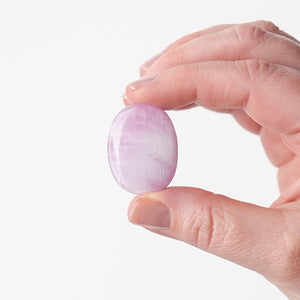 Kunzite Petite Palm Stones
