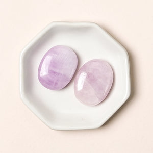 Kunzite Petite Palm Stones