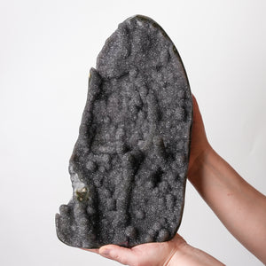 Druzy Black Stalactite Quartz