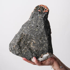 Pink Quartz and Apophyllite Slab