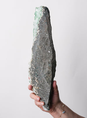 Fluorapophyllite with Stilbite