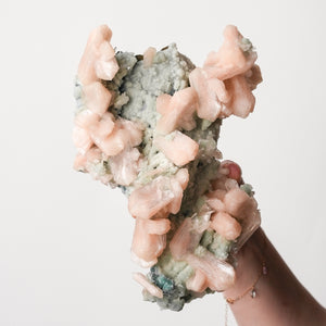 Stunning Stilbite on Chalcedony