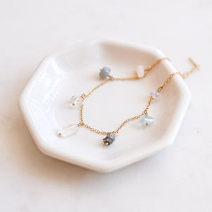 Cool Toned Charm Bracelet