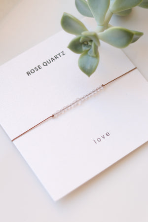 Rose Quartz Bracelet