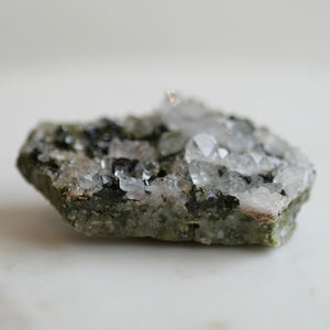 Beautiful Quartz With Epidote