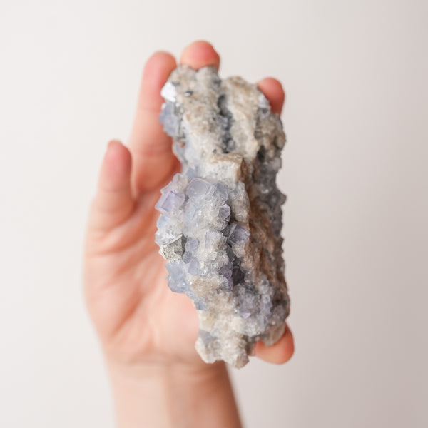 Pastel New Mexico Fluorite with Galena