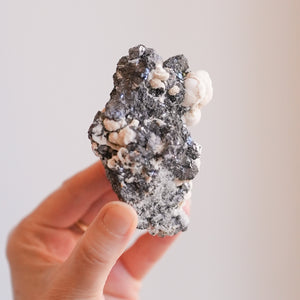 Galena and Calcite with Quartz