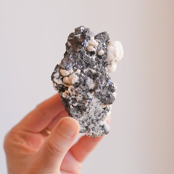 Galena and Calcite with Quartz