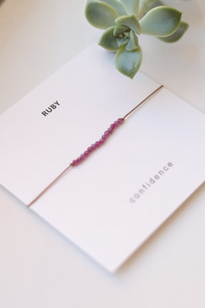 Ruby Bracelet