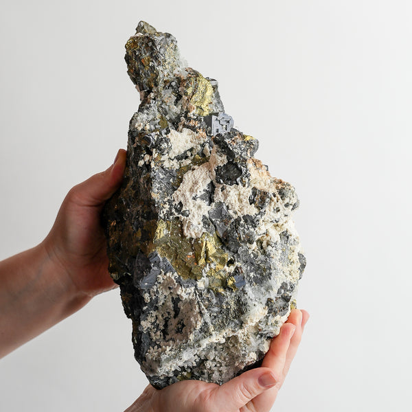 Galena, Chalcopyrite and Calcite