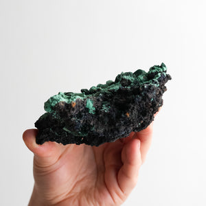 Malachite after Azurite