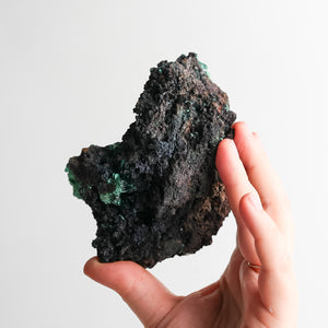 Malachite after Azurite