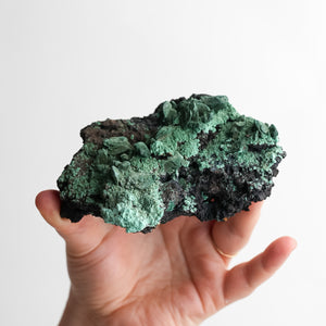 Malachite after Azurite