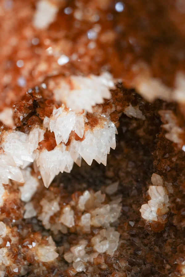 Citrine Geode Pair