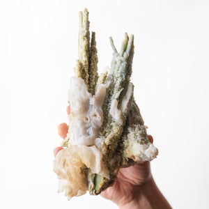 Incredible Calcite with Chalcedony (Rare)