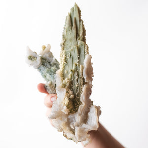 Incredible Calcite with Chalcedony (Rare)