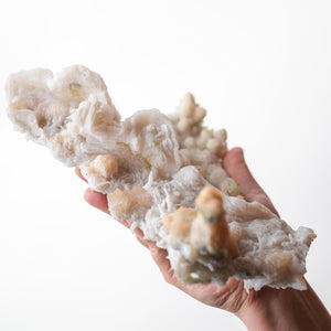 Ethereal Chalcedony on Calcite