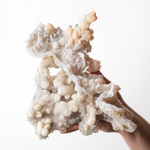 Ethereal Chalcedony on Calcite