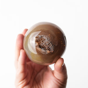 Druzy Lilac Agate Sphere