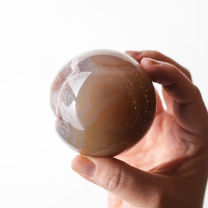 Druzy Lilac Agate Sphere