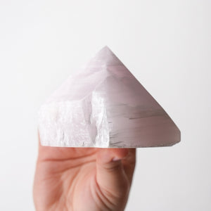 Polished Mangano Calcite Prism