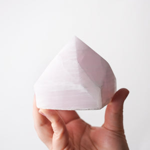 Polished Mangano Calcite Prism