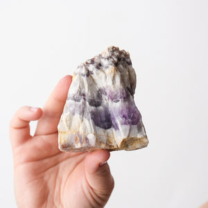 Amethyst with Quartz