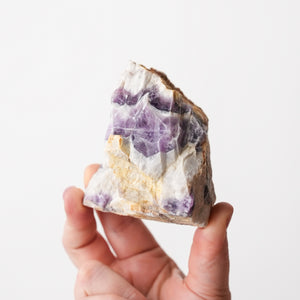 Amethyst with Quartz