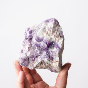 Amethyst with Quartz