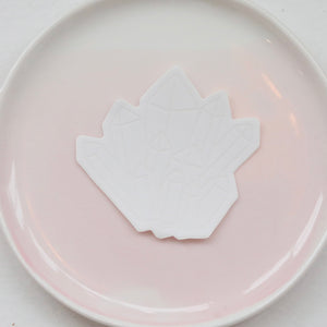 White Crystal Clear Vinyl Sticker